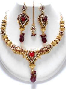 Polki Necklace Set